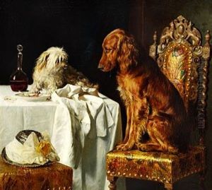 Efter Maaltidet (after The Meal) by Otto Bache