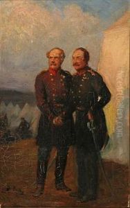 Generalerne Olaf Rye & Schleppegrell, Som Faldt For Danmark I Sonderjylland by Otto Bache