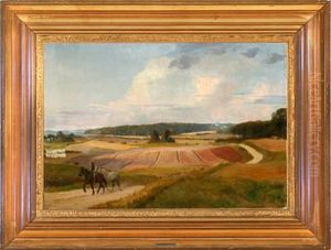 Hestene Rides Hjem. Fredensborg by Otto Bache