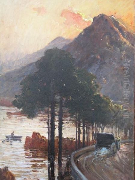 L'automobile En Bord De Mer - view 1