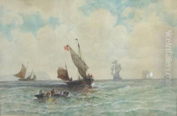 Breezy Day, English Channel" - view 1