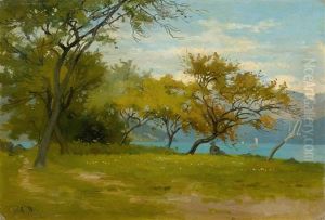 Landscape At Lake Thun