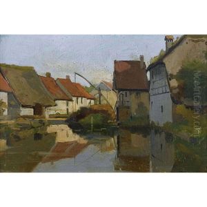 A Fahy. Jura Bernois by Auguste Bachelin