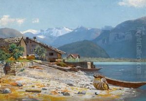 Uferpartie Bei Brienz