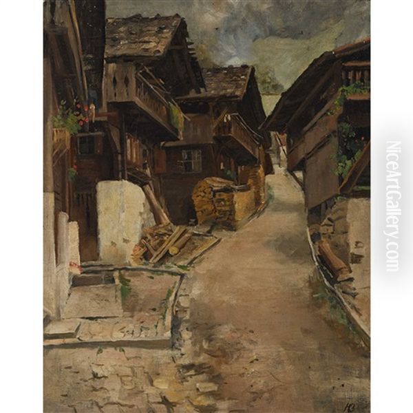 Strasse In Brienz - view 1