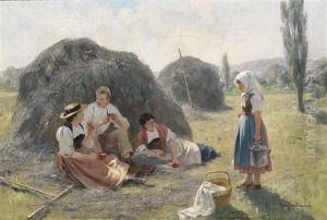Rast Bei Der Ernte