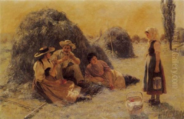Zvieri Bei Der Heuet - view 1