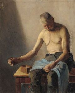 Making Repairs by Karoly (Karl) Bachmann