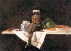 Koksstilleben by Karoly (Karl) Bachmann