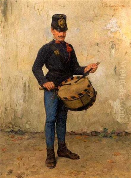 Uniformed Drummer - view 1