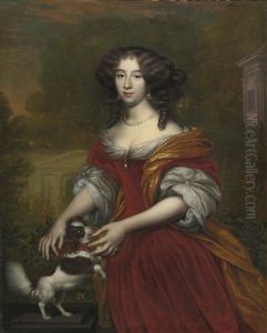 Portrait Of A Lady by Adriaen Backer