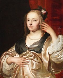 Portrait Of A Lady by Jacob Adriaensz de Backer