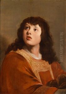 Ein Junger Mann In Liturgischem Gewand (der Heilige Stephanus?)