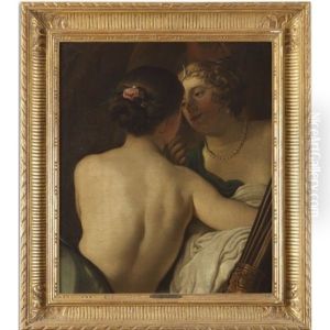 Jupiter In The Guise Of Diana Seducing Callisto by Jacob Adriaensz de Backer