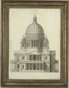 Facciata Di S. Paolo A Londra by Antonio Adami