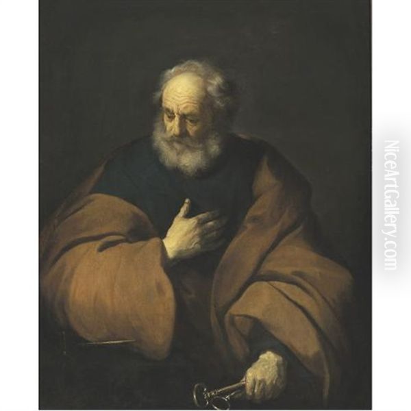 Saint Peter Holding The Keys To The Church - view 1