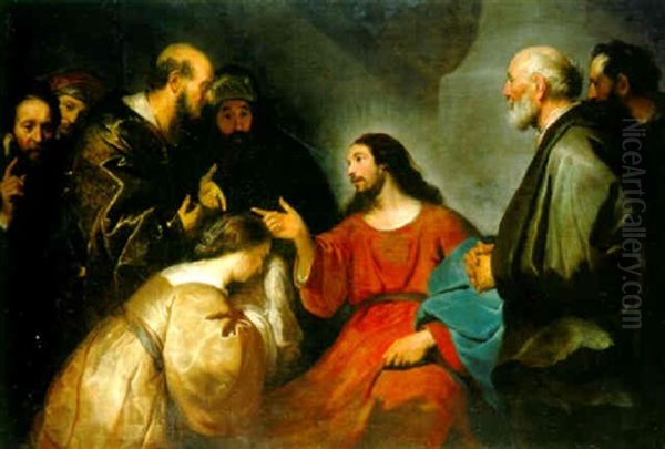 Christ And The Woman Taken In Adultery - view 1