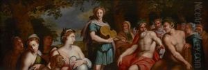 Le Jugement De Midas by Jacob De Backer