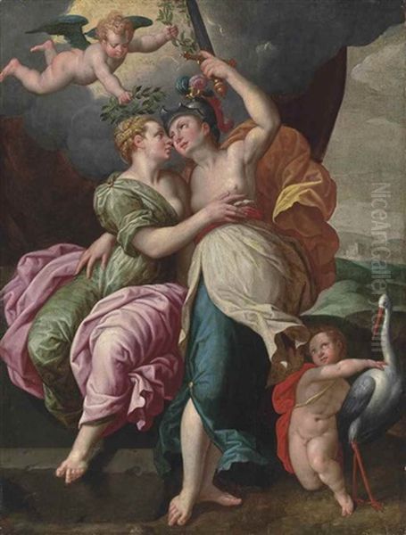 Allegory Of Peace And Vigilance - view 1