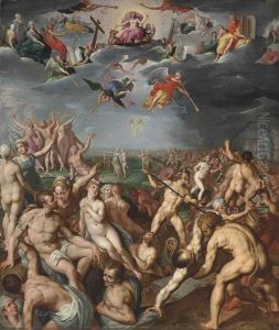 The Last Judgment by Jacob De Backer