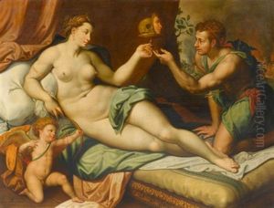 Allegorie Der Liebe by Jacob De Backer