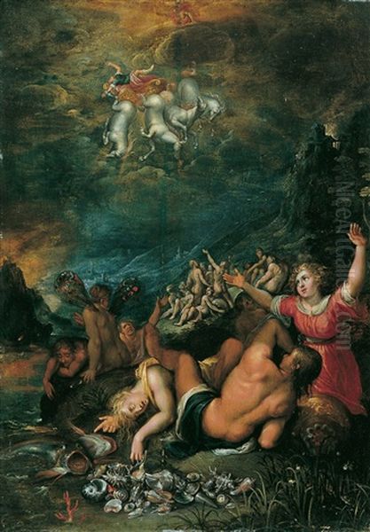 Der Sturz Des Phaeton (nach Ovid, Met., Lib. Ii, P. 38ff.) - view 1