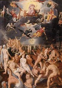 The Last Judgement by Jacob De Backer