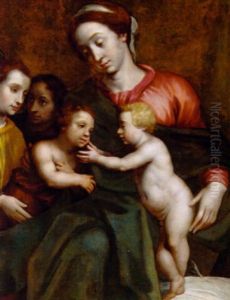 The Madonna And Child With The Infant Saint John The Baptist The Madonna And Child With The Infant Saint John The Baptist