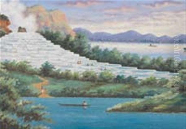 The White Terraces - view 1