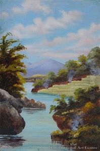 White Terraces by John Philemon Backhouse