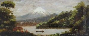 Mt Egmont by John Philemon Backhouse