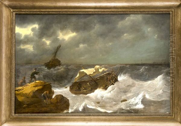 Schiffbruch Bei Sturmischer See - view 1