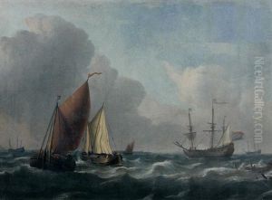 Marine Par Temps Calme by Ludolf Backhuysen the Elder