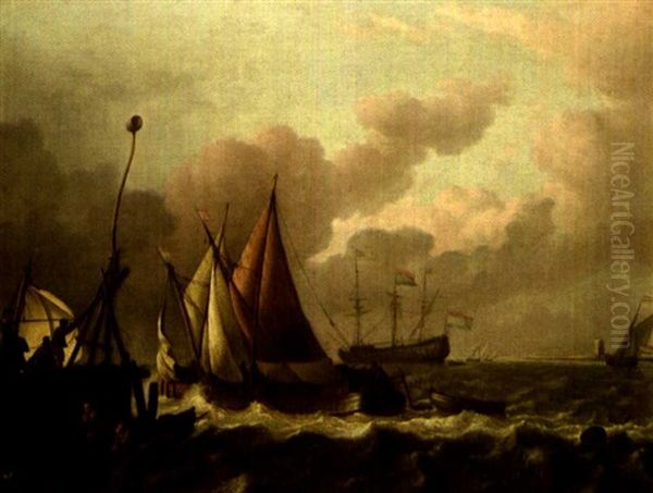 Bateau De Pecheurs Pres Du Rivage - view 1
