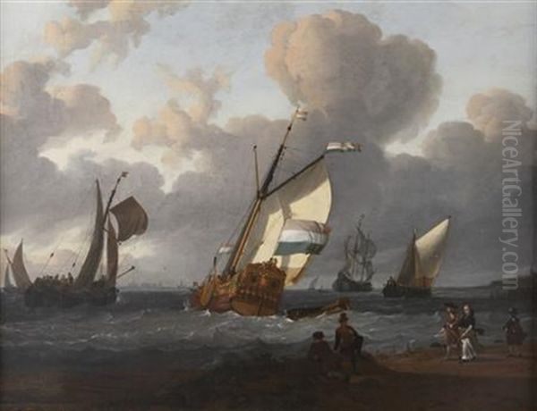 Shipping Off Amsterdam - view 1