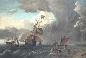 The Return Of The "hollandia" In The Landsdiep, 3 November 1665