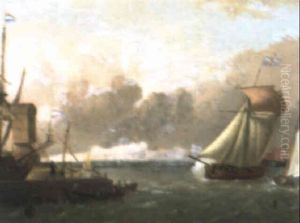 Marine by Ludolf Backhuysen the Elder