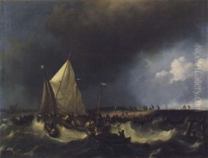 Marine by Ludolf Backhuysen the Elder