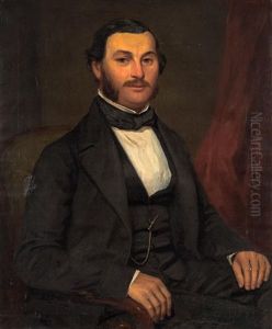 (i) Portrait Of Robert Mcphillamy (circa 1850), (ii) Portrait Of Catherine Mcphillamy (circa 1850)