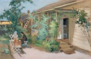 A Coffee Break In The Garden