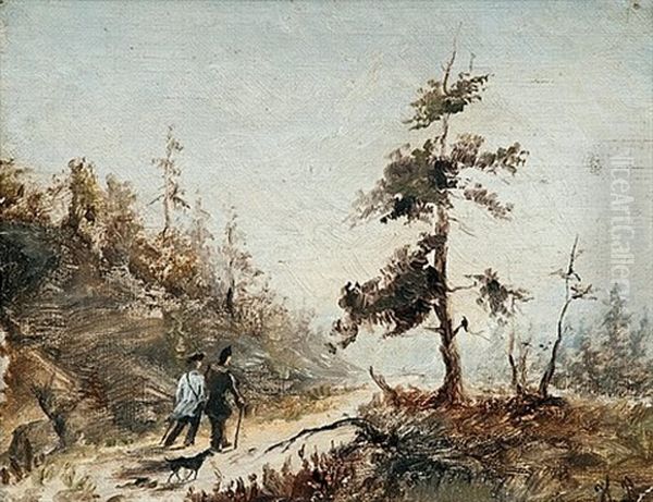 A Walk In An Autumn Landscape - view 1
