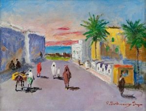 Motif From Tangier by Hugo Backmansson