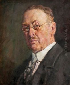 Self Portrait by Hugo Backmansson