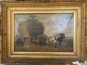 Retour Des Moissons by Francois Backvis
