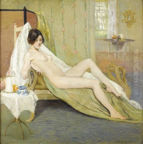 Female Nude In An Interior - view 1