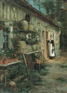 French Village by Henry Bacon