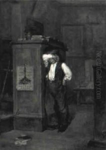 The Tearful Schoolboy by Henry Bacon