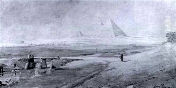 Pyramids Of Egypt - view 1