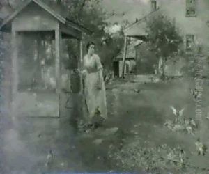 Bird Song And Reverie / View Of A Young Woman By A Well by Henry Bacon