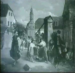 Going To School by Henry Bacon
